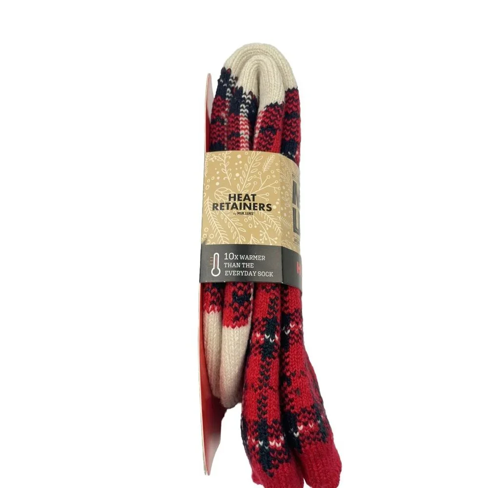 Muk Luks Womens's Heat Retainers 3.0 Tog  Thermal Socks 6-11